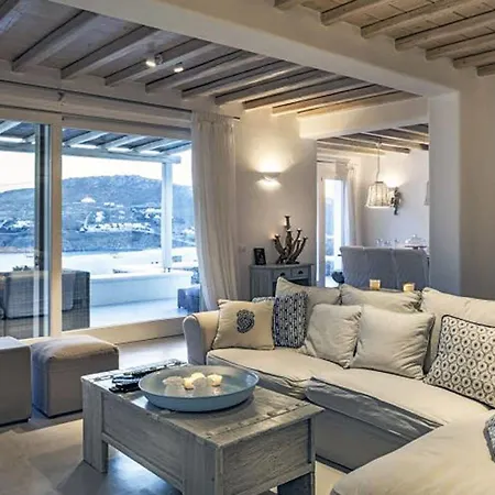 Villa Extravagant Mykonos - Kaloway - 4 Bedrooms - Stunning Sea Views - Kalo Livadi